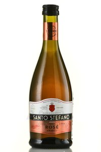 Santo Stefano - вино игристое Санто Стефано 0.25 л розовое полусладкое