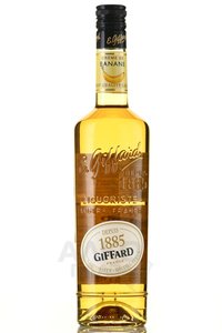 Giffard 1885 Creme Banane - ликер Жиффар 1885 Крем Банан 0.7 л