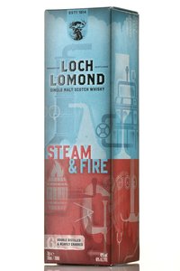 Loch Lomond Steam & Fire Single Malt - виски Лох Ломонд Стим энд Файр Сингл Молт 0.7 л в п/у