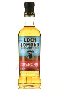 Loch Lomond Steam & Fire Single Malt - виски Лох Ломонд Стим энд Файр Сингл Молт 0.7 л в п/у