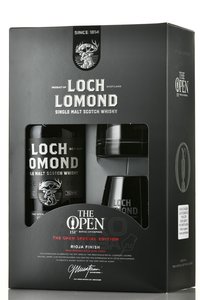 Loch Lomond The Open Special Edition 151st Royal Liverpool Rioja Finish - виски Лох Ломонд Опен Спешиал Эдишн 151 Роял Ливерпуль Риоха Финиш 0.7 л в п/у + 2 бокала
