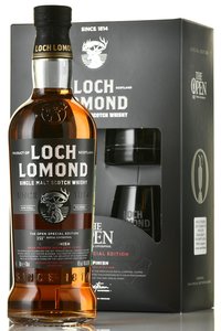 Loch Lomond The Open Special Edition 151st Royal Liverpool Rioja Finish - виски Лох Ломонд Опен Спешиал Эдишн 151 Роял Ливерпуль Риоха Финиш 0.7 л в п/у + 2 бокала