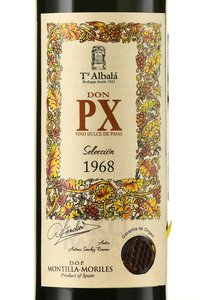 Sherry Toro Albala Don PX Seleccion Montilla-Moriles 1968 - херес Дон РХ Педро Хименес Селексьон 1968 год 0.75 л