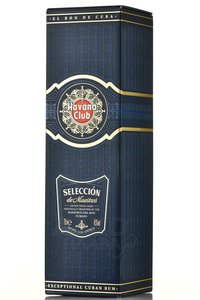 Havana Club Seleccion de Maestros - ром Гавана Клуб Селекшн Де Маэстро в тубе 0.7 л