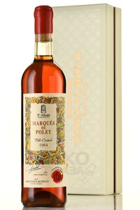 Marques de Poley Palo Cortado - херес Маркиз де Полей Пало Кортадо 1964 год 0.75 л в п/у