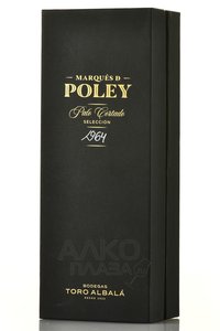 Marques de Poley Palo Cortado 1964 - херес Маркиз де Полей Пало Кортадо 1964 год 0.2 л в п/у