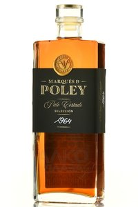 Marques de Poley Palo Cortado 1964 - херес Маркиз де Полей Пало Кортадо 1964 год 0.2 л в п/у