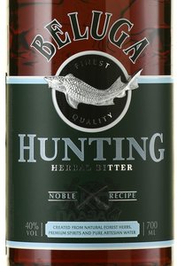 Beluga Hunting Herbal Bitter - ликер Белуга Хантинг Травяной Биттер 0.7 л
