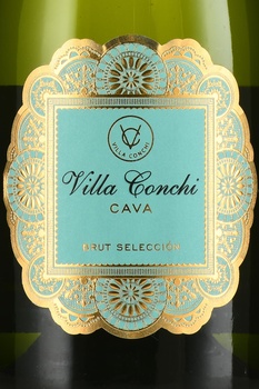 Cava Brut Seleccion Villa Conchi - вино игристое Кава Брют Селексьон Вилла Кончи 1.5 л белое брют в п/у