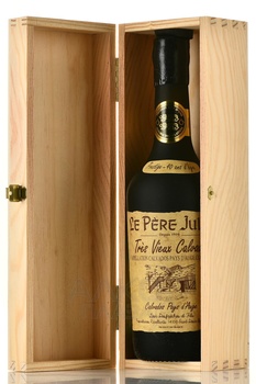 Le Pere Jules 40 ans 0.7l with gift box кальвадос Ле Пэр Жюль 40 лет 0.7 в д/у