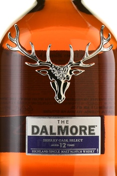 Dalmore 12 Years Old Sherry Cask Select gift box - виски солодовый Далмор 12 лет Шерри Каск Селект 0.7 л в п/у