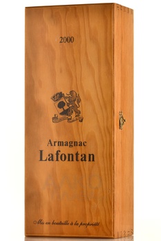 Lafontan Millesime 2000 - арманьяк Лафонтан Миллезиме 2000 года 0.7 л в д/у