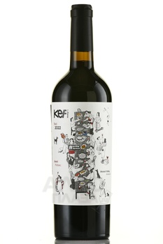 Kef by Karas - вино Кеф Бай Карас 2022 год 0.75 л красное сухое