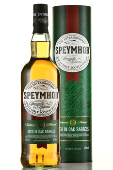 Speymhor Single Malt - виски Спеймор Сингл Молт 0.7 л в тубе