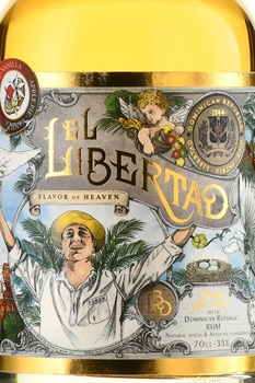 El Libertad Premium Spirit Drink Flavor of Haven - ром Эль Либертад Премиум Спирит Дринк Аромат Неба 0.7 л