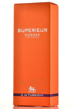 A.de Fussigny Superieur Fine Champagne Cognac - коньяк А.де Фуссиньи Супериор Фин Шампань 0.75 л