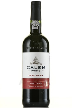 Calem Fine Ruby - портвейн Калем Файн Руби 0.75 л