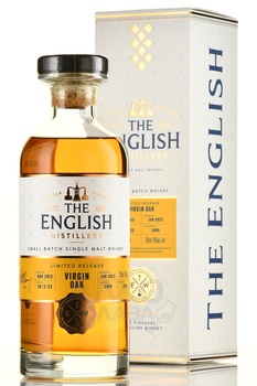 English Whisky Small Batch Release Virgin Oak - виски односолодовый Инглиш Смол Бэтч Релиз Виржин Оак 0.7 л в п/у