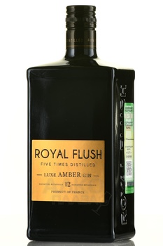 Royal Flush Amber Gin - джин Роял Флаш Амбер 0.75 л