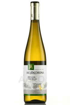 Mezzacorona Trentino Muller Thurgau - вино Трентино Меццакорона Мюллер Тургау 2021 год 0.75 л белое сухое