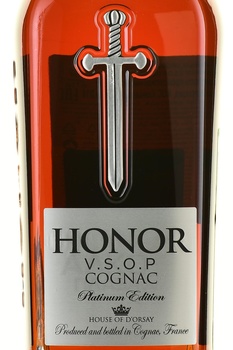 Honor VSOP Platinum Edition - коньяк Онор ВСОП Платинум Эдишн 0.75 л в п/у