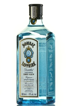 Bombay Sapphire - джин Бомбей Сапфир 0.5 л