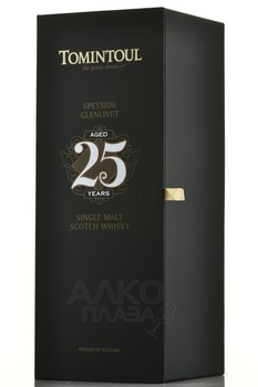 Tomintoul Speyside Glenlivet - виски Томинтоул Спейсайд Гленливет 25 лет 0.7 л