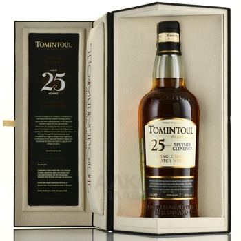 Tomintoul Speyside Glenlivet - виски Томинтоул Спейсайд Гленливет 25 лет 0.7 л