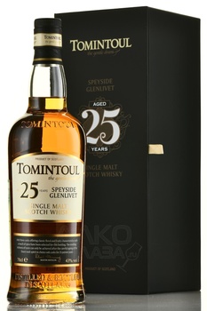 Tomintoul Speyside Glenlivet - виски Томинтоул Спейсайд Гленливет 25 лет 0.7 л