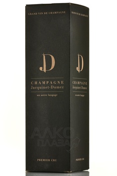 Champagne Jacquinet-Dumez Dialogie Blanc de Noirs Premier Cru - шампанское Жакине-Дюме Дьяложи Блан де Нуар Премье Крю 2018 год 1.5 л белое экстра брют