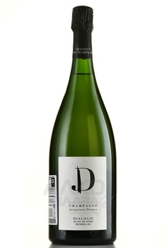 Champagne Jacquinet-Dumez Dialogie Blanc de Noirs Premier Cru - шампанское Жакине-Дюме Дьяложи Блан де Нуар Премье Крю 2018 год 1.5 л белое экстра брют
