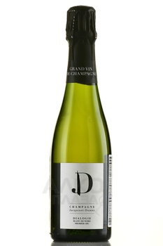 Champagne Jacquinet-Dumez Dialogie Blanc de Noirs Premir Cru - шампанское Жакине-Дюме Дьяложи Блан де Нуар Премье Крю 2018 год 0.375 л белое экстра брют