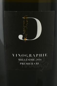 Champagne Jacquinet-Dumez Vinographie Millesime Premier Cru - шампанское Жакине-Дюме Винографи Миллезим Премье Крю 2016 год 0.75 л белое экстра брют