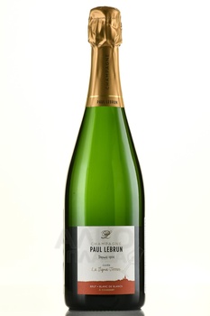 Champagne Paul Lebrun La Signa-Terres Blanc de Blancs - шампанское Поль Лёбран Ля Синья-Тер Блан де Блан 0.75 л белое брют