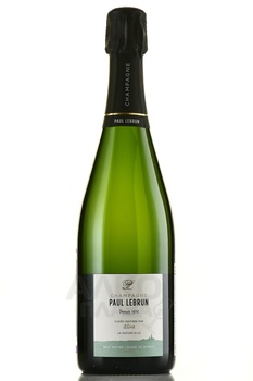 Champagne Paul Lebrun Aline La Nature-Elle Blanc de Blancs Brut Nature - шампанское Поль Лёбран Алин Ля Натюр-Эль Блан де Блан Брют Натюр 2017 год 0.75 л белое экстра брют