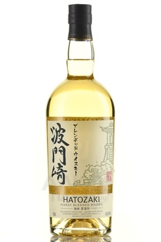 Hatozaki - виски купажированный Хатозаки 0.7 л в п/у + 2 бокала