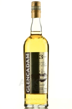 Glencadam Single Malt Scotch Whisky 13 Years Old - виски солодовый Гленкадам Сингл Молт Скотч Виски 13 лет 0.7 л в тубе