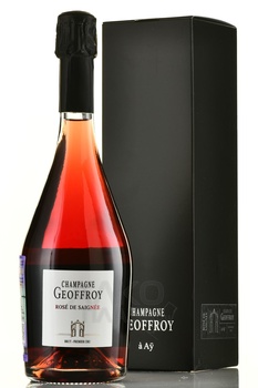 Rene Geoffroy Champagne Rose de Saignee Premier Cru - шампанское Рене Жеффруа Роз де Сэне Премьер Крю 0.75 л