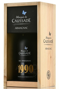 Marquis de Caussade 1990 - арманьяк Маркиз де Коссад 1990 года 0.7 л