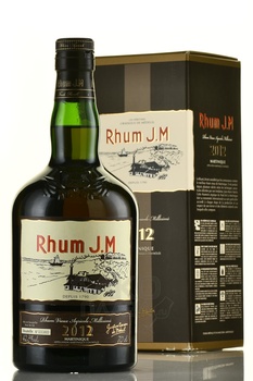 Rhum J.M Millesime - ром Жи.Эм Миллезиме 2012 год 0.7 л в п/у