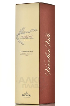 Vecchie Viti Valdobbiadene Prosecco Superiore - вино игристое Веккье Вити Вальдоббьядене Просекко Супериоре 0.75 л белое брют в п/у