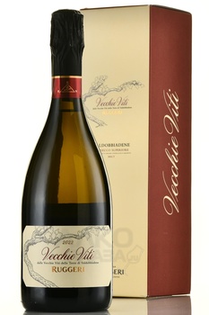 Vecchie Viti Valdobbiadene Prosecco Superiore - вино игристое Веккье Вити Вальдоббьядене Просекко Супериоре 0.75 л белое брют в п/у