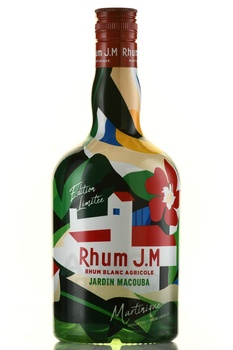 Rhum J.M Blanc Jardin Macouba - ром Жи.Эм Блан Жарден Макуба 0.7 л