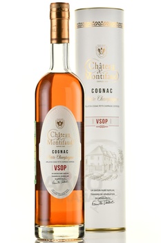 Chateau de Montifaud VSOP in tube - коньяк Шато де Монтифо ВСОП 0.7 л в тубе