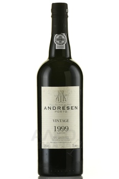 Porto Andresen Vintage 1999 Wooden Box - портвейн Андресен Винтаж 1999 год 0.75 л в д/у