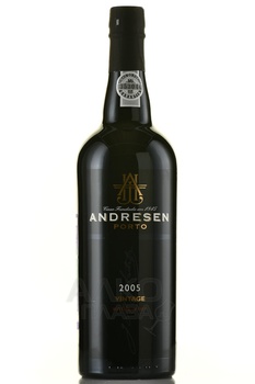 Porto Andresen Vintage 2005 Wooden Box - портвейн Андресен Винтаж 2005 год 0.75 л в д/у