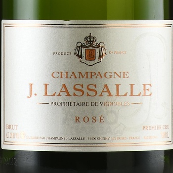 J. Lassalle Reserve des Grandes Annee - шампанское Ж. Лассабль Резерв Де Грандз Анне 0.75 л
