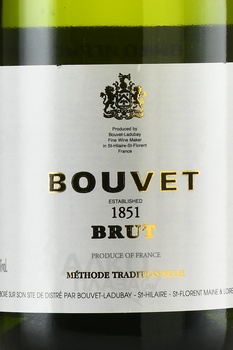 Bouvet Ladubay 1851 Brut - вино игристое Буве Ладюбе 1851 Брют 0.75 л