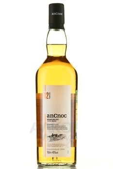 AnCnoc 12 years - виски АнНок 12 лет 0.75 л