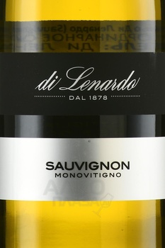 Di Lenardo Sauvignon Blanc - вино Ди Ленардо Совиньон Блан 0.75 л белое сухое